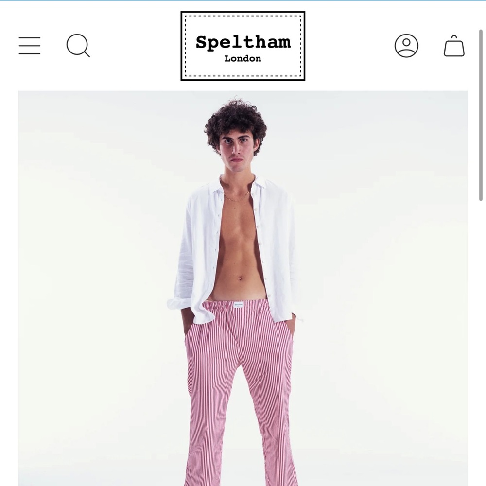 Speltham Unisex Red Long Boxers